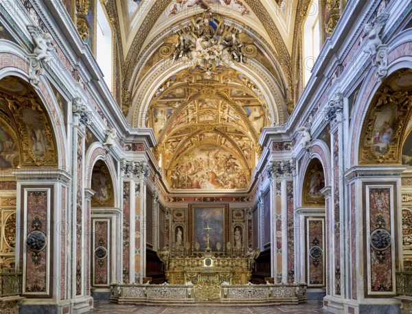 Naples Campania Italy. The Certosa di San Martino (Charterhouse of St. Martin) is a former monastery complex, now a museum, in Naples