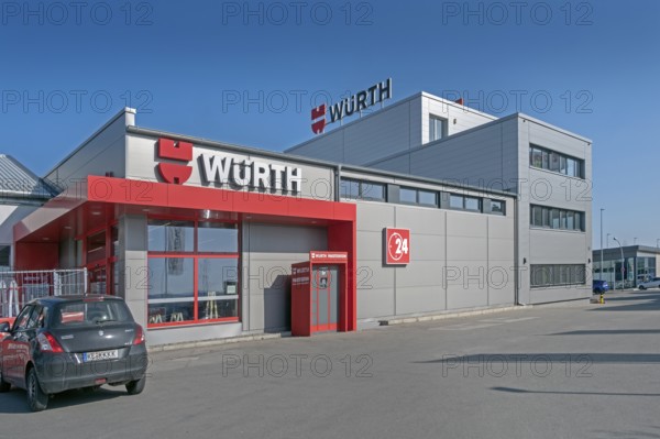 Würth Schrauben Dependance, branch office, Kempten, Allgäu, Swabia, Bavaria, Germany, Europe