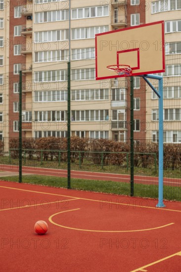 View basketball court