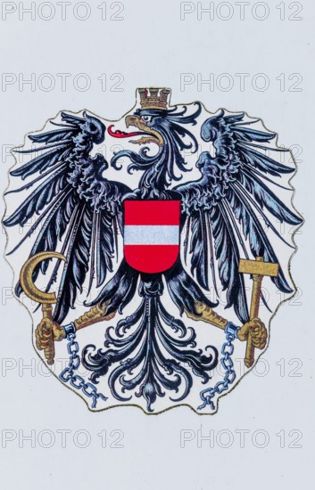 The Austrian coat of arms Austria