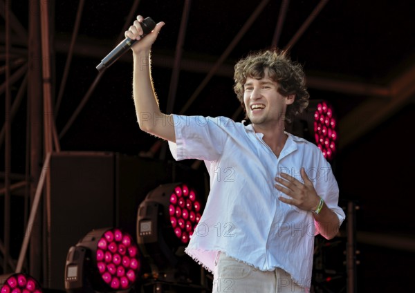 The band Jeremias (buergerl.Jeremias Heimbach) will be on stage at the Lollapalooza Festival in Berlin's Olympic Stadium