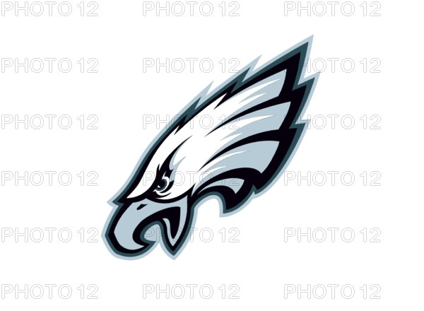 Nach links gedreht, Logo Philadelphia Eagles, Logo