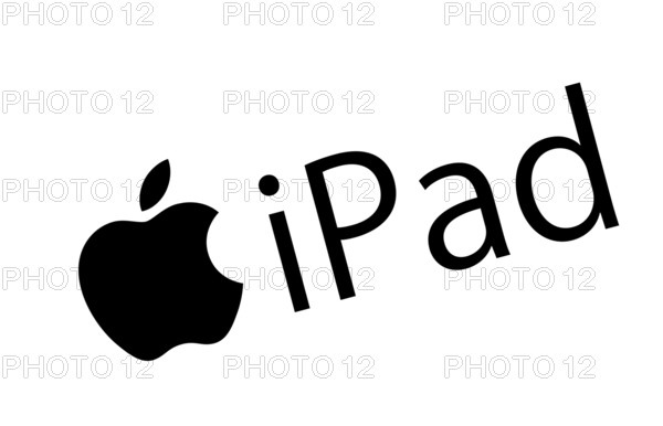 Nach links gedreht, iPad ogo, Technologie, Logo