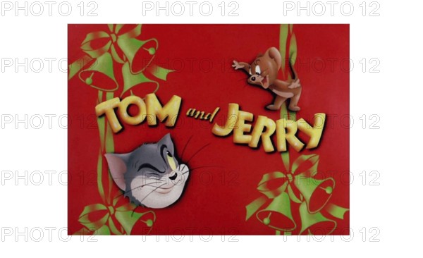 Tom and Jerry Logo 1941, Historic Logo from 1941