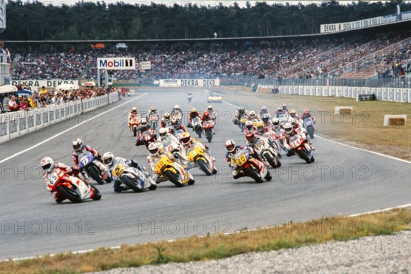 Motorbike World Championship, GP of Germany, start 250 ccm, Hockenheimring, 13 June 1993