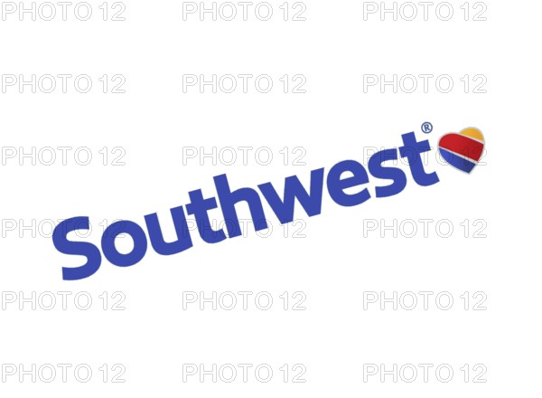 Nach links gedreht, Logo Southwest Airlines, Logo