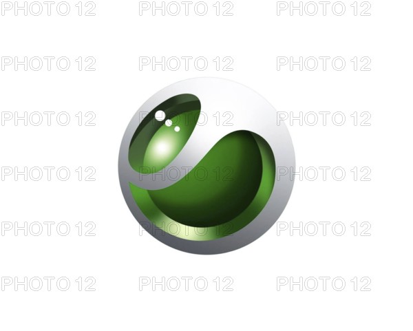 Nach links gedreht, Logo Sony Ericsson, Elektronik, Logo