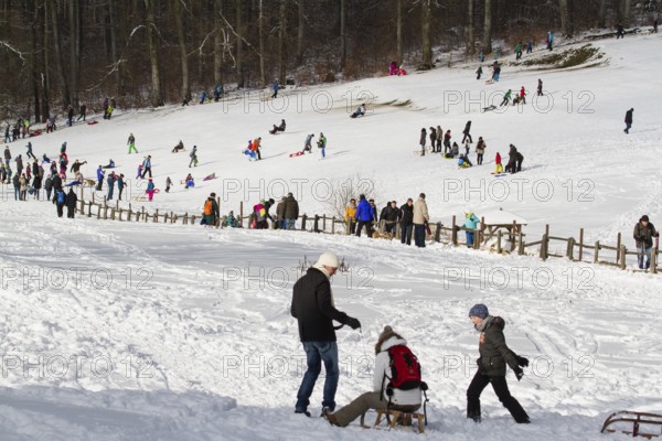 Winter sports Friedrichsbrunn Harz