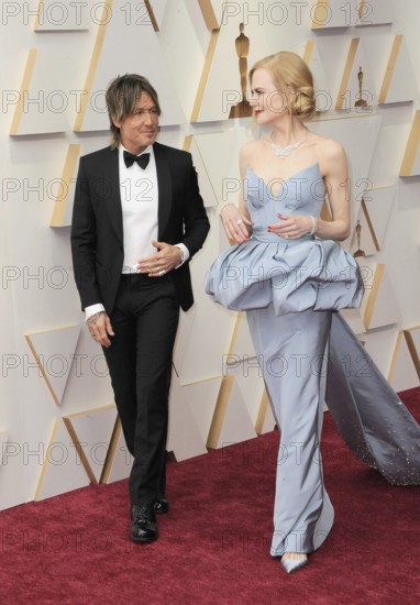 Keith Urban and Nicole Kidman at the 94th Annual Academy Awards held at the Dolby Theatre in Los Angeles, USA on March 27, 2022
