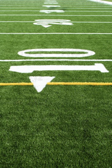 A Astro turf football field