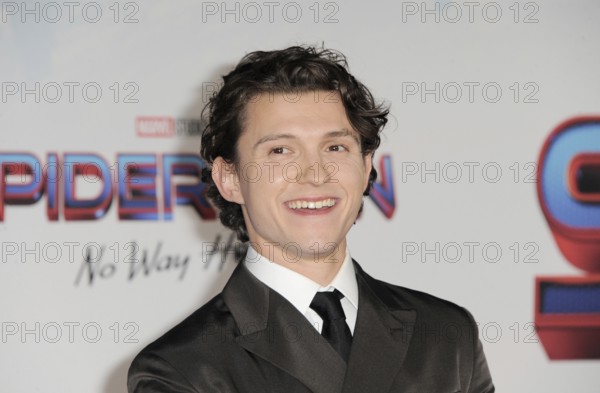 Tom Holland at the Los Angeles premiere of 'Spider-Man: No Way Home' held at the Regency Village Theatre in Los Angeles, USA on December 13, 2021., Los Angeles, California, USA, North America