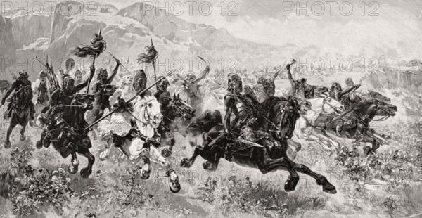 Attack of the Huns, 5th century, Migration Period