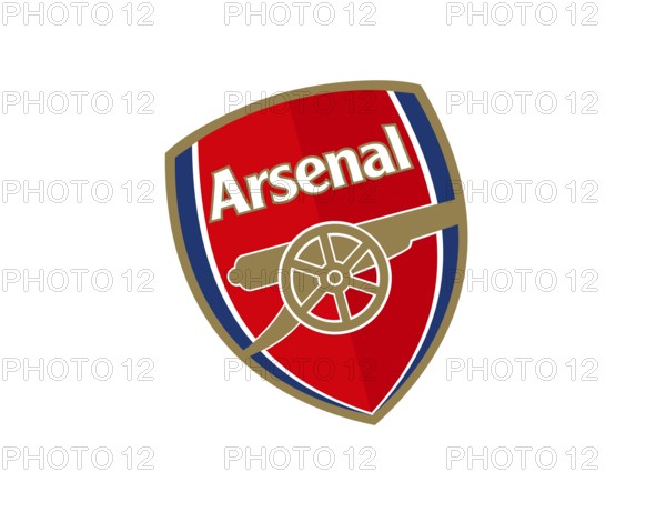 Rotated to left, Arsenal logo, Soccer, Logo