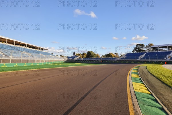 MELBOURNE, AUSTRALIA, MARCH 20: Track atmosphere before the 2024 Australian Grand Prix at Albert Park in Melbourne, Australia, Oceania
