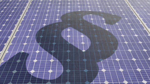Symbolic image on the subject of solar obligation in Germany
