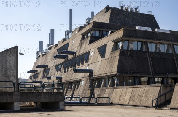 Berlin, Central Animal Laboratories of the Free University of Berlin, today a research facility for experimental medicine, known as the Mouse Bunker (designed 1967-1970 by Gerd Häska)