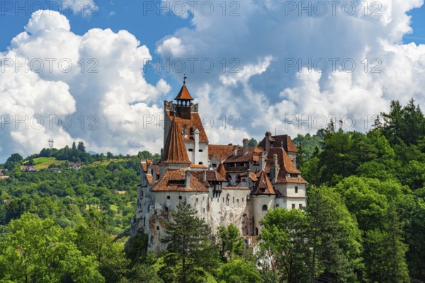 Bran Castle near Brasov, known as Dracula's Castle in Transylvania, Romania, Europe