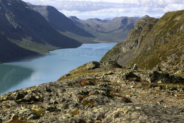 Lake Gjende, Jotunheimen, Norway, Europe