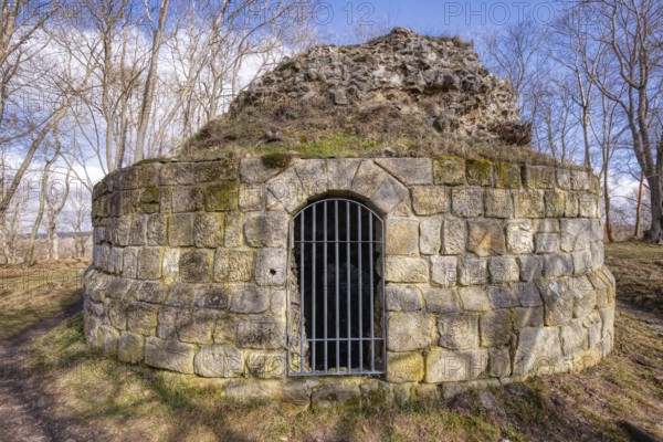 Anhalt Castle Ruin Selketal Harz Mountains