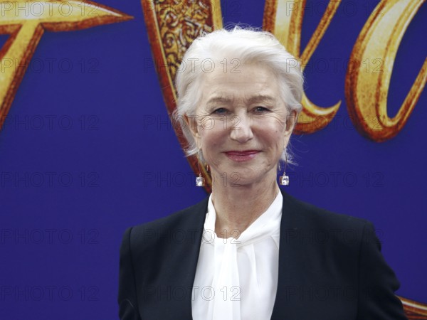 Helen Mirren at the Los Angeles premiere of 'Aladdin' held at the El Capitan Theatre in Hollywood, USA on May 21, 2019