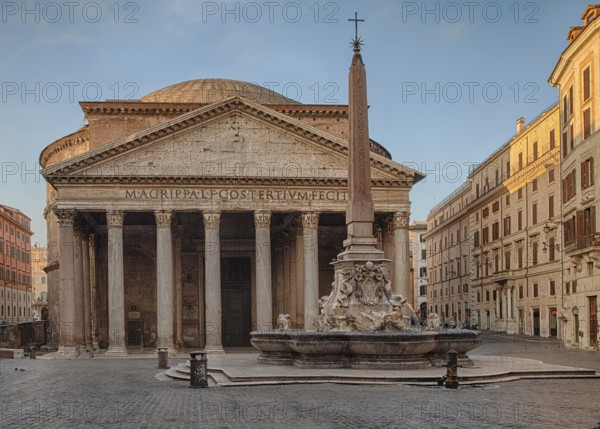 The Pantheon is a building in Rome, Italy, Europe