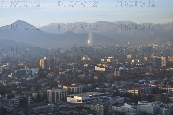 Chile, Santiago de Chile, Cityscape, South America
