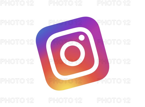 Nach links gedreht, Logo Instagram, Logo