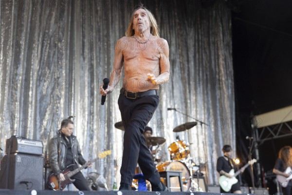 Iggy Pop, concert at the Zitadelle Spandau, Berlin, 19.06.2025