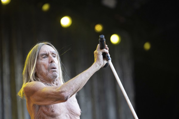 Iggy Pop, concert at the Zitadelle Spandau, Berlin, 19.06.2025