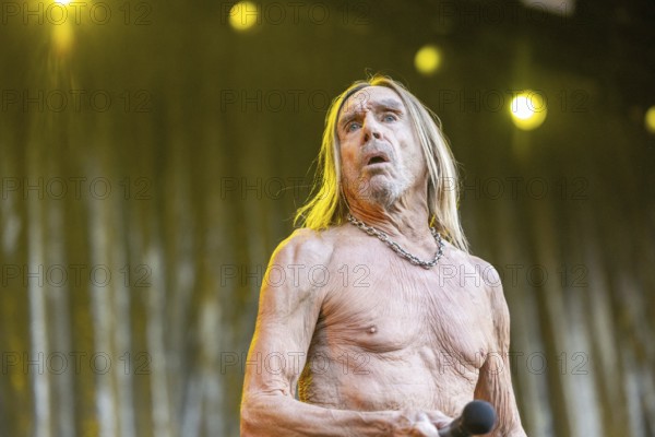 Iggy Pop, concert at the Zitadelle Spandau, Berlin, 19.06.2025