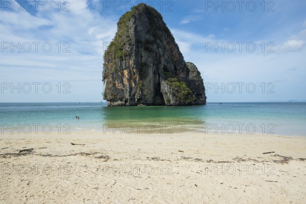 Ao Phra Nang Beach, Railay Beach, Ao Nang, Krabi, Thailand, Asia