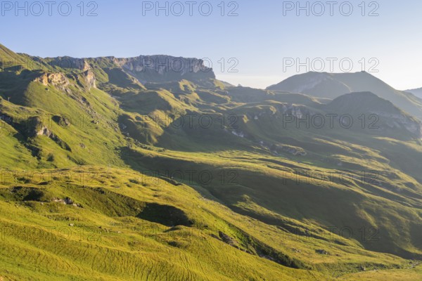 Sunrise in the Mountains at Hochalpenstraße, Pinzgau, Salzburg, Austria, Europe