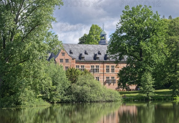 Reinbek Castle, one of the secondary residences of the ducal house of Schleswig-Holstein-Gottorf, was built in the 16th century in the Renaissance style and today serves as an art and cultural centre for the town of Reinbek. Schleswig-Holstein, Germany, Europe