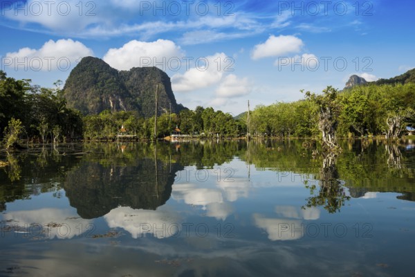Lagoon, Klong Rud, Klong Nam Sai, Ao Nang, Krabi, Thailand, Asia