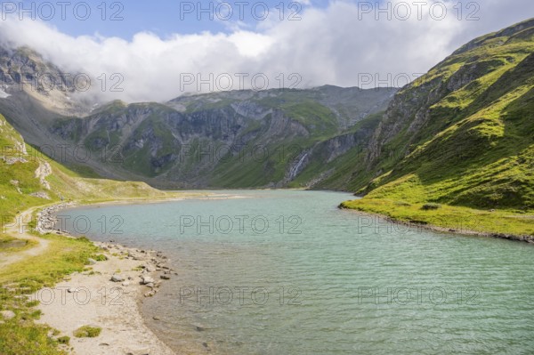 Lake in the Mountains at Hochalpenstraße, Pinzgau, Salzburg, Austria, Europe