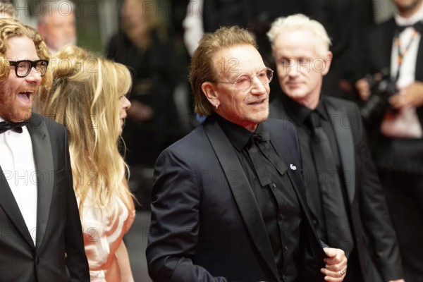 Cannes, France - 16.5.2024: Bono on the red carpet during the 78th Cannes International Film Festival. The 78th Cannes International Film Festival will take place from 13 to 24 May 2025