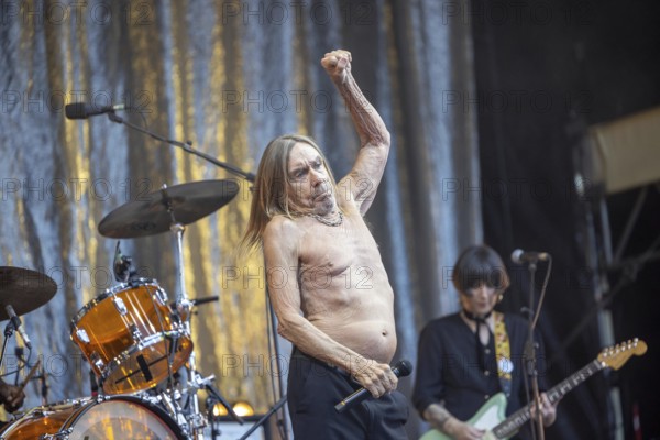 Iggy Pop, concert at the Zitadelle Spandau, Berlin, 19.06.2025
