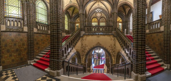 Town Hall Panorama Interior Lübeck Germany