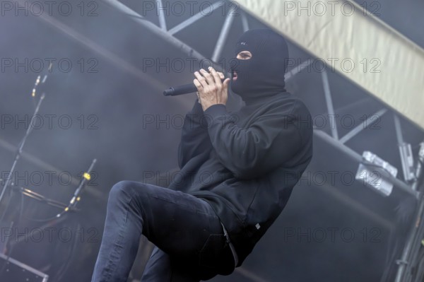 M. Shadows, (Matthew Charles Sanders), singer, frontman, Avenged Sevenfold, progressive metal band, USA, live open air at the Citadel Music Festival, 21.06.2025, Zitadelle Spandau, Berlin, Germany < english> Avenged Sevenfold, progressive metal band, USA, live open air at the Citadel Music Festival, June 21, 2025, Spandau Citadel, Berlin, Germany, Europe