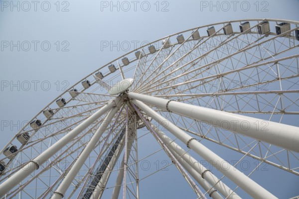 The Great Smoky Mountain Wheel ride attraction at The Island recreation center in Pigeon Forge, Tennessee