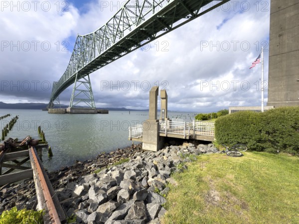 Astoria Megler Bridge on the Columbia River, Astoria, Oregon, USA, North America