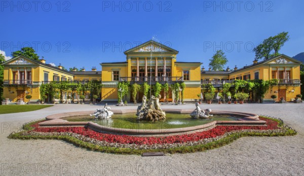 Kaiservilla im Kaiserpark, Bad Ischl, Trauntal, Salzkammergut, Upper Austria, Austria, Europe