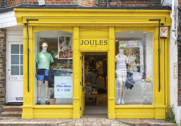 A branch of Joules clothing shop store in town centre, Southwold, Suffolk, England, UK