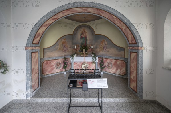 Chapel of St Mary at the Church of St Pankratius, Bahnstraße 1, Telfes im Stubai, Austria the