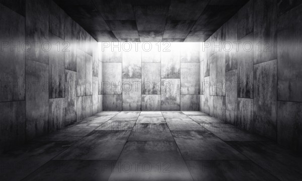 3D rendering of an background
