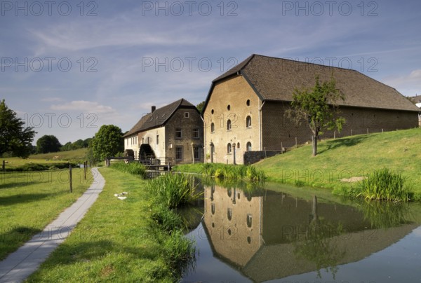 Beautifully situated watermill along the Geul river near the Dutch village Wijlre