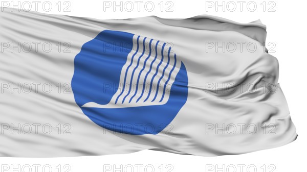 Nordic Council Flag, Isolated On White Background