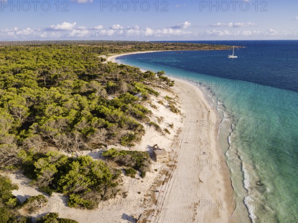 Es Carbo playa, Ses Salines, Mallorca, balearic islands, spain