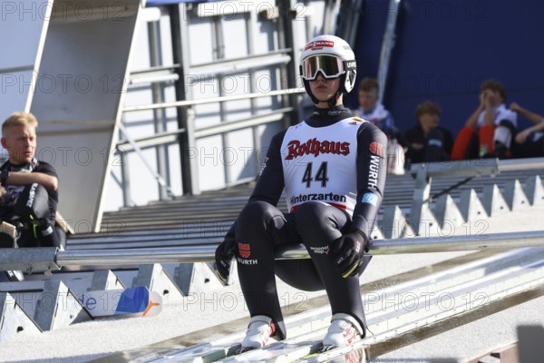 GER) at the FIS Cup Summer Ski Jumping Hinterzarten 2024