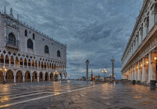 San Marco square in the morning. Venice, Italy, Europe